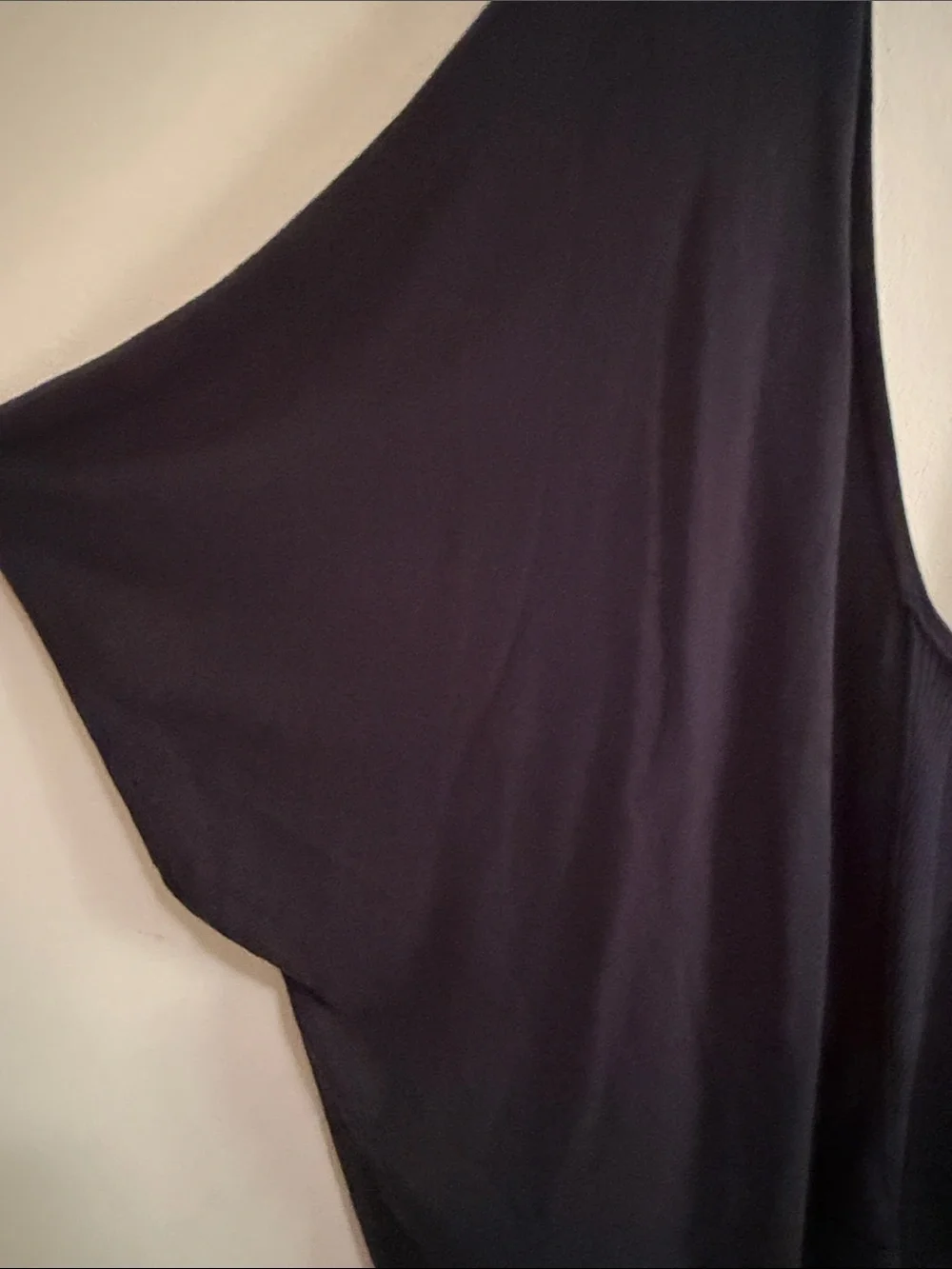 lululemon athletica Black V-Neck Draped Oversized Sweater